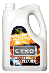 A picture of the best bike cleaner in the UK!