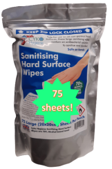 Sanitising Hard Surface Wipes
