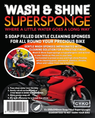 A new and unique way to clean your bike!